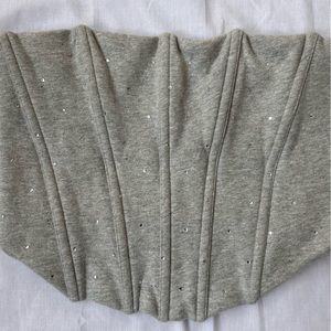 Good American Diamond Fleece Corset. Size 3